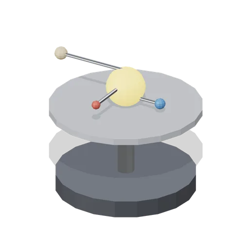 Orrery Stand (Solar System and Astronauts)