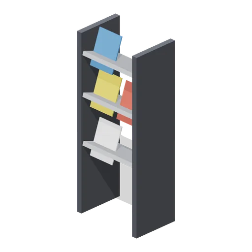 Brochure Stand (Solar System and Astronauts)