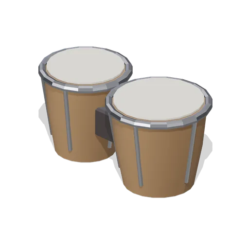 Bongo Pair (Orchestra and Band Instruments)