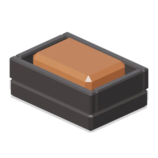 Rosin Block in Tray (Orchestra and Band Instruments)