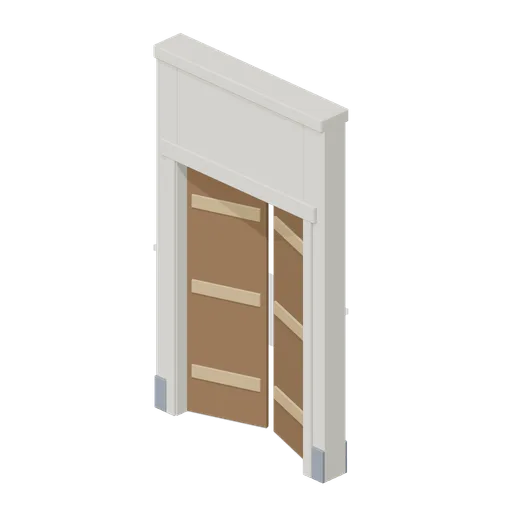 Chapel Entrance Door Module (Wedding and Chapel Kit)