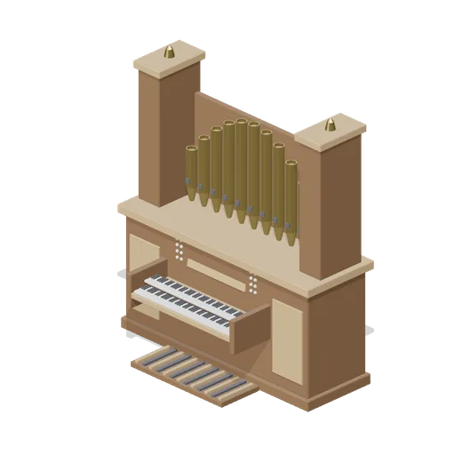 Chapel Pipe Organ (Wedding and Chapel Kit)