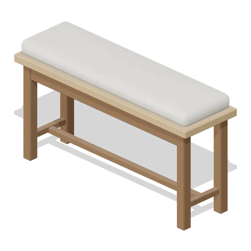 Organ Bench (Wedding and Chapel Kit)