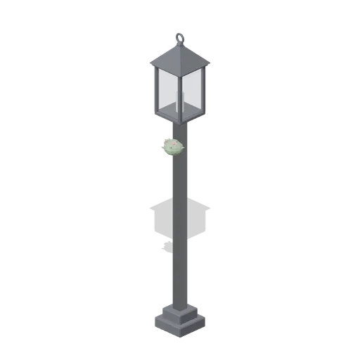 Garden Lantern Post (Wedding and Chapel Kit)