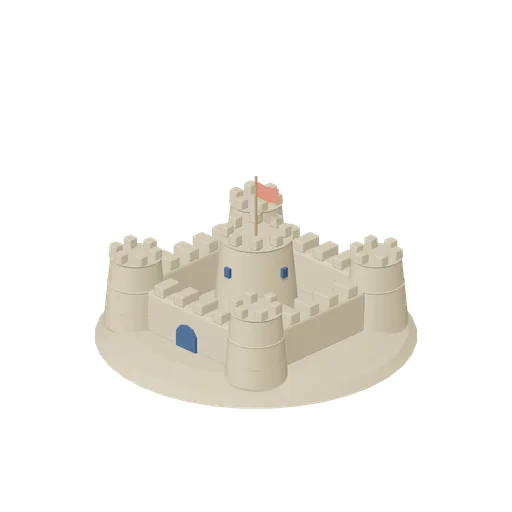 Sand Castle (Beach Surf and Paddle Kit)