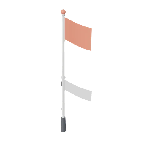 Warning Flag Pole (Beach Surf and Paddle Kit)