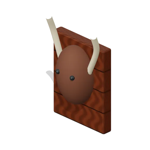 Trophy Head Plaque (Adventurers Tavern and Guild Hall)