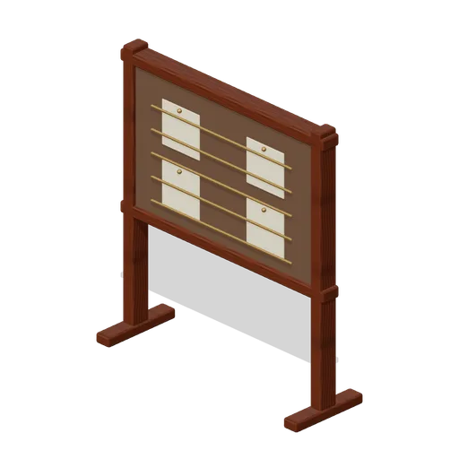 Party Roster Board (Adventurers Tavern and Guild Hall)