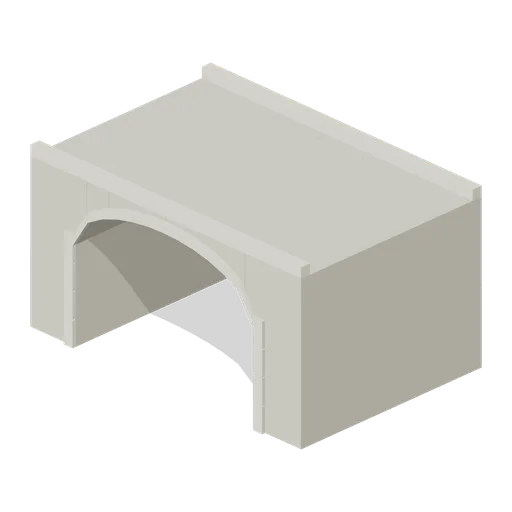Stone Bridge Wide (Medieval Castle Construction)