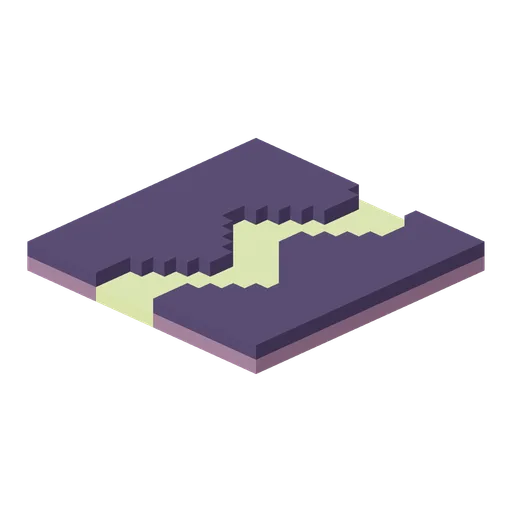 Luminous scar tile (Alien Biosphere)