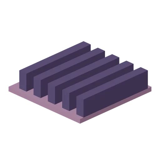 Ribbed bedrock tile (Alien Biosphere)