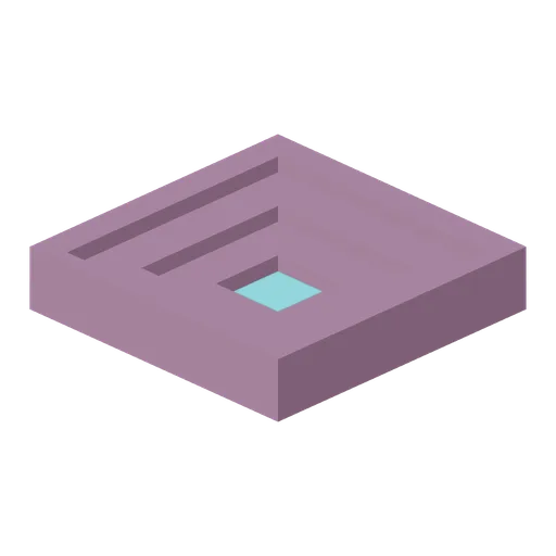 Terraced basin tile (Alien Biosphere)