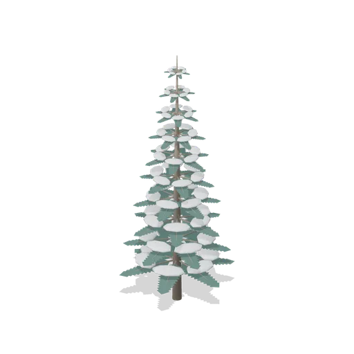 Snow-laden spruce (Alpine and Arctic Biomes)