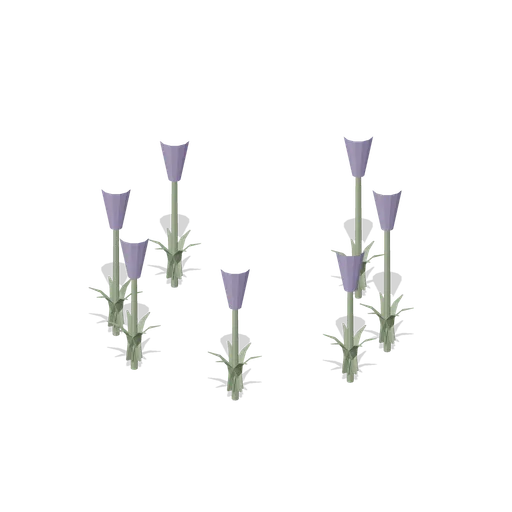 Gentian patch (Alpine and Arctic Biomes)
