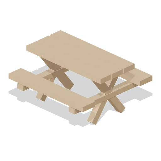 Meadow Courier Garden Picnic Bench