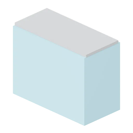 Crevasse half block (Alpine and Arctic Biomes)