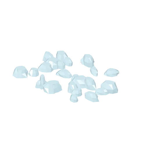 Brash ice patch (Alpine and Arctic Biomes)