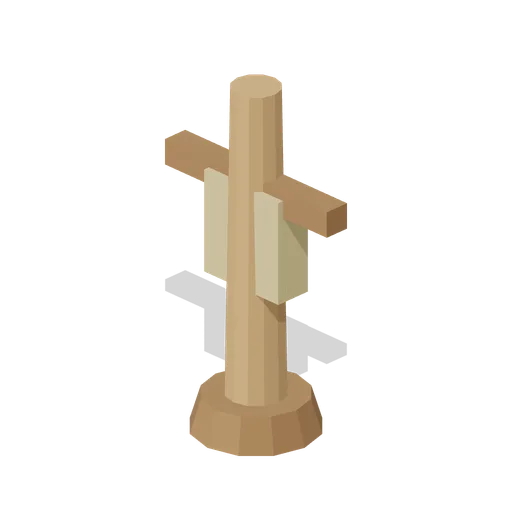 Training Pell (Medieval Castle Construction)