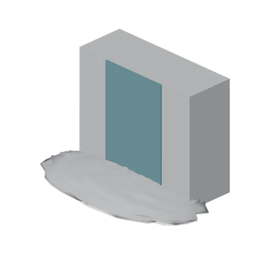 Waterfall over rock step (Alpine and Arctic Biomes)