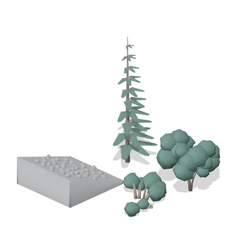 Timberline slope (Alpine and Arctic Biomes)