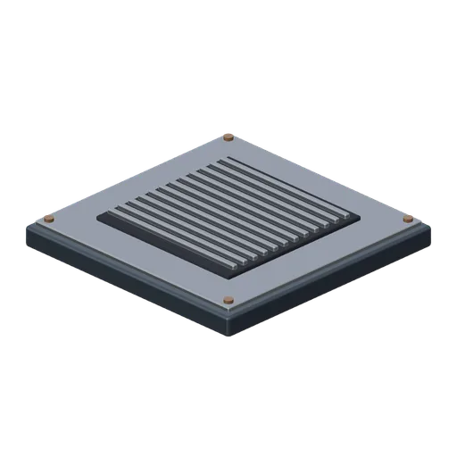Metal Floor Vent (Arena Shooter Map Kit)