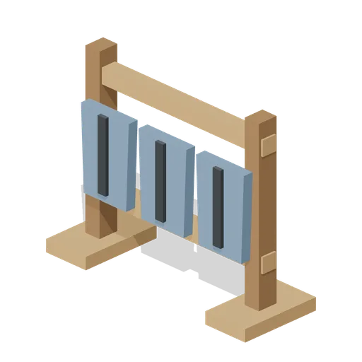 Shield Rack (Medieval Castle Construction)