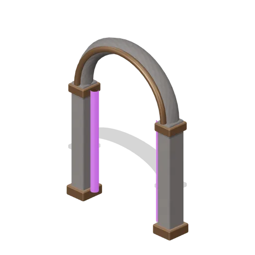 Teleporter Arch (Arena Shooter Map Kit)