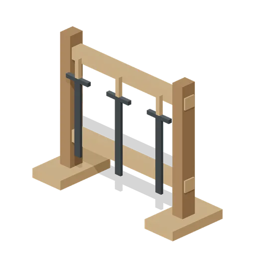 Sword Rack (Medieval Castle Construction)