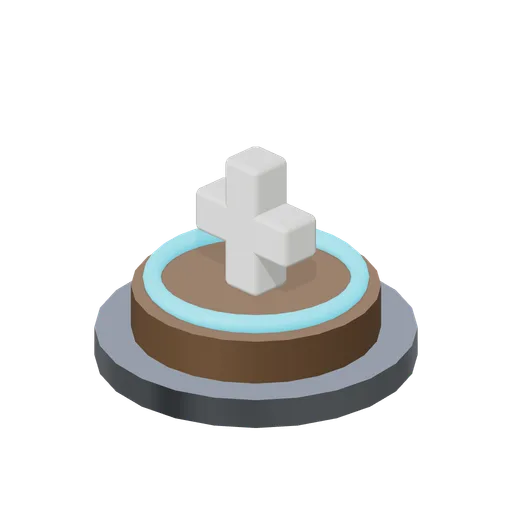 Mega Health Pedestal (Arena Shooter Map Kit)