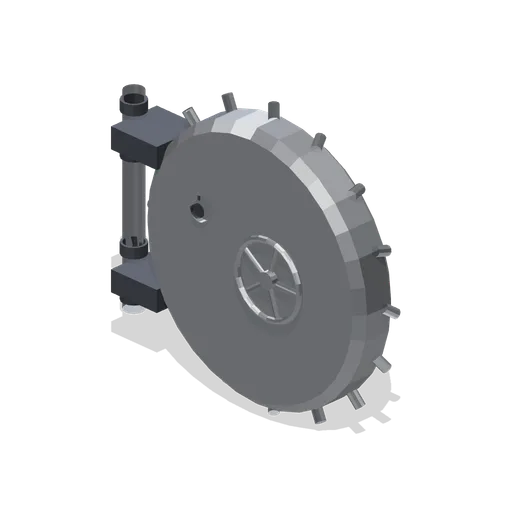 Vault Door Circular (Bank Vault Heist Kit)