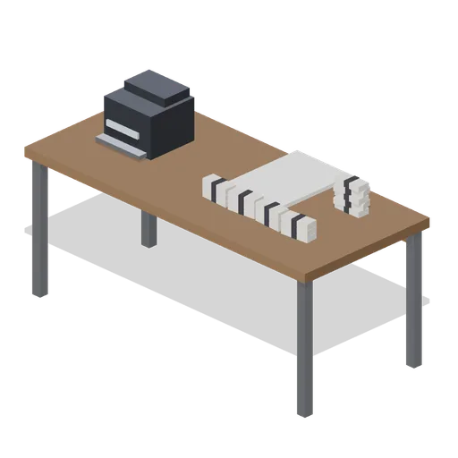 Counting Table (Bank Vault Heist Kit)