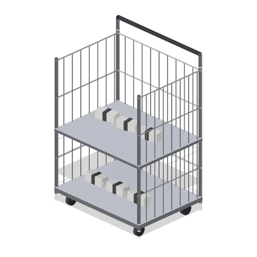 Cash Trolley (Bank Vault Heist Kit)