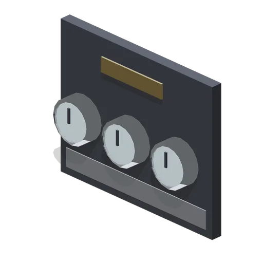 Time Lock Panel (Bank Vault Heist Kit)