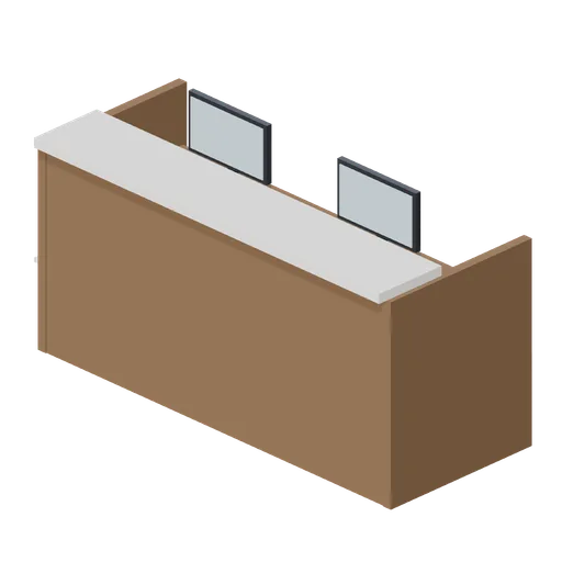 Security Desk (Bank Vault Heist Kit)