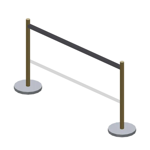 Queue Barrier (Bank Vault Heist Kit)