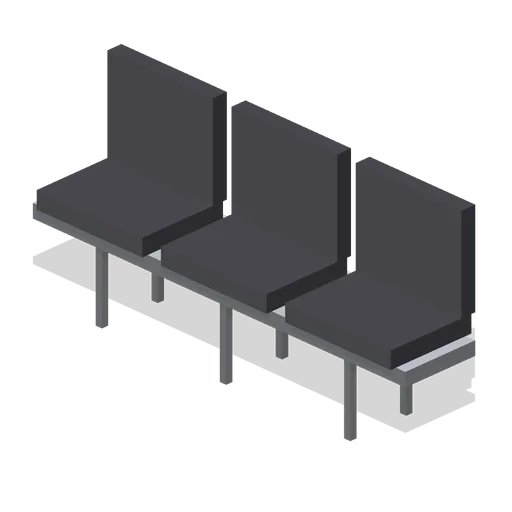 Waiting Chairs (Bank Vault Heist Kit)
