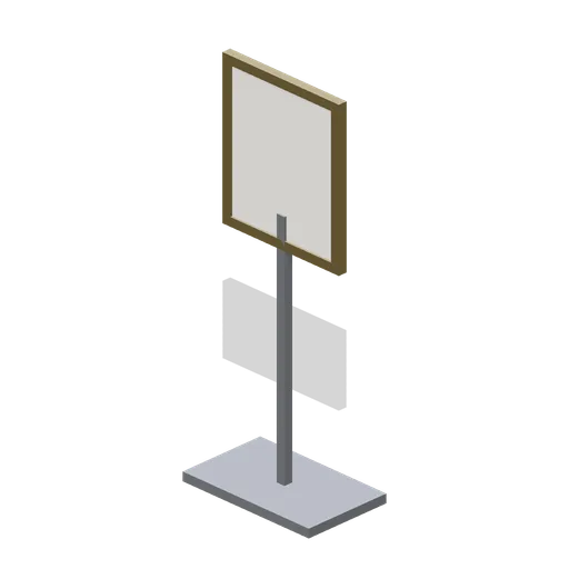 Signage Frame (Bank Vault Heist Kit)