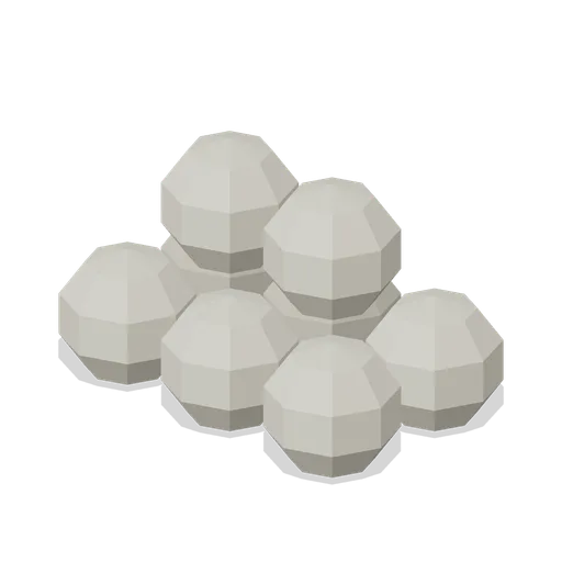 Stone Ammunition Pile (Medieval Castle Construction)