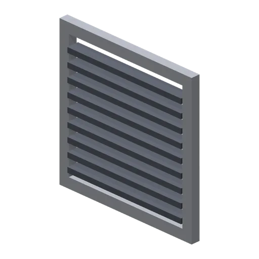 Air Duct Grate (Bank Vault Heist Kit)