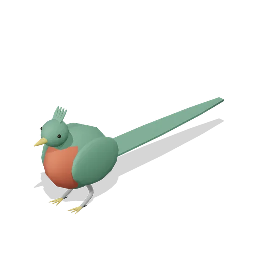 resplendent quetzal (Birds and Flying Creatures)