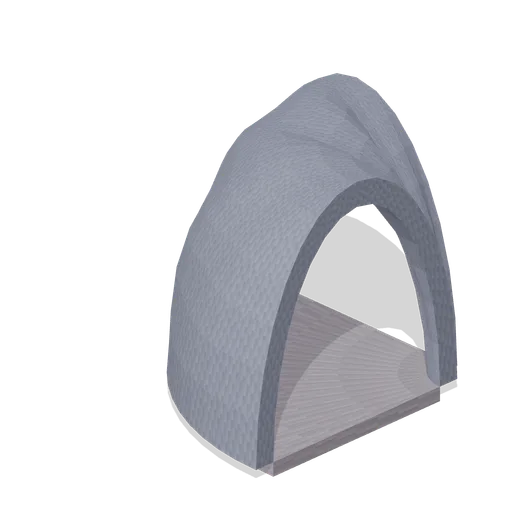 Right cave bend (Cave and Crystal Networks)