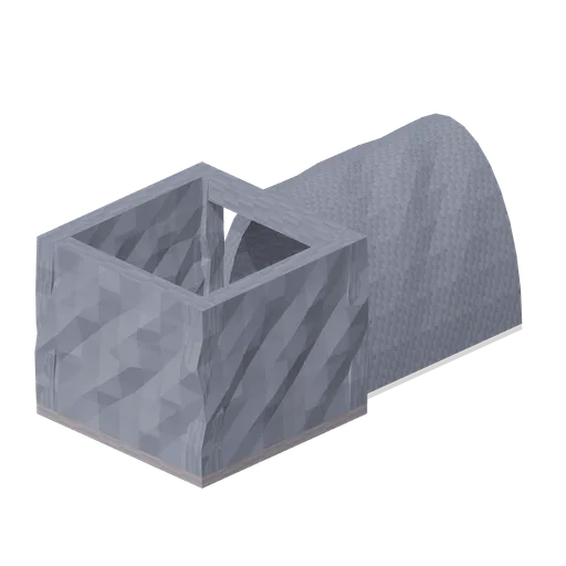Tunnel to shaft chamber (Cave and Crystal Networks)