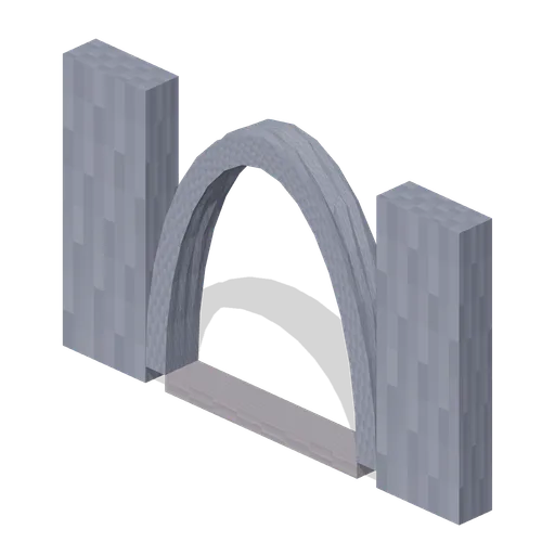 Chamber to tunnel end cap (Cave and Crystal Networks)