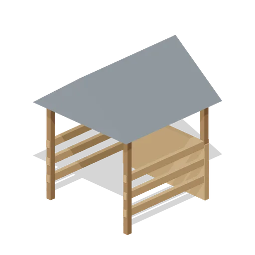 Stable Stall (Medieval Castle Construction)
