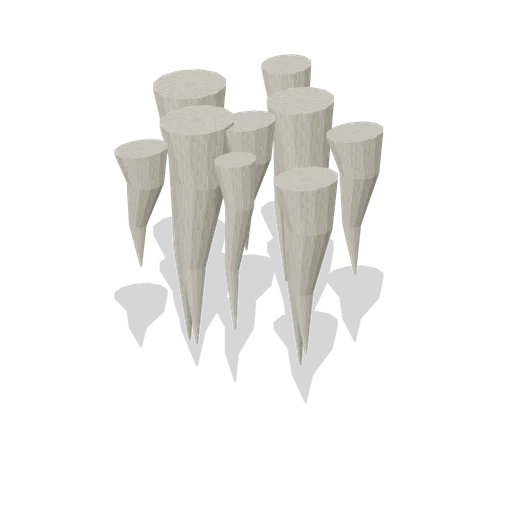 Large stalactite cluster (Cave and Crystal Networks)