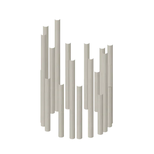 Soda straw cluster (Cave and Crystal Networks)