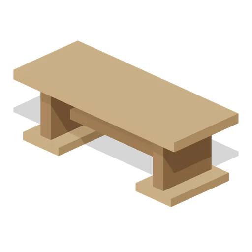 Trestle Table (Medieval Castle Construction)