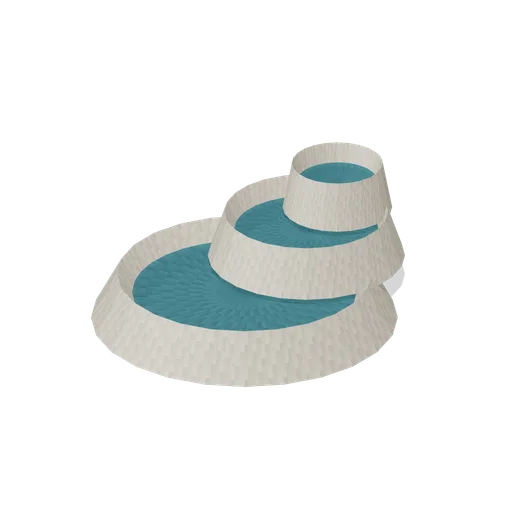 Rimstone gour dams (Cave and Crystal Networks)