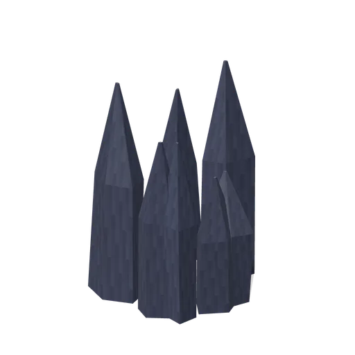 Obsidian shards (Cave and Crystal Networks)