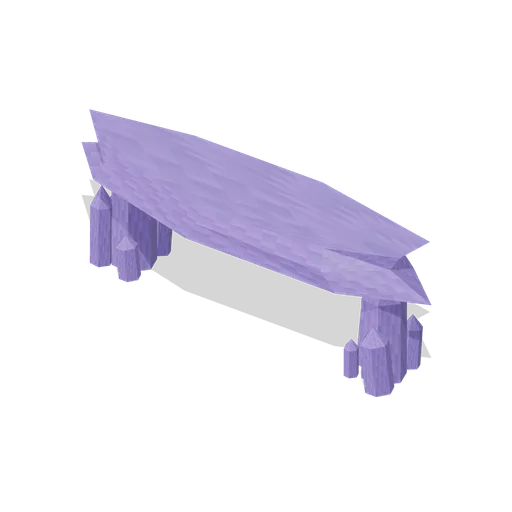 Crystal bridge span (Cave and Crystal Networks)